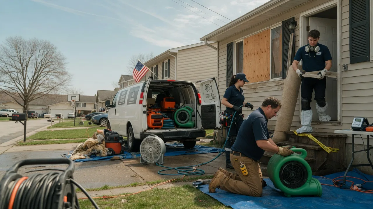 Water Damage Restoration in Advent, WV near me